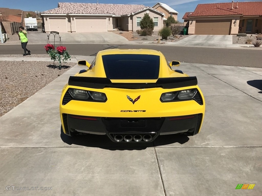 2016 Corvette Z06 Coupe - Corvette Racing Yellow Tintcoat / Jet Black photo #4