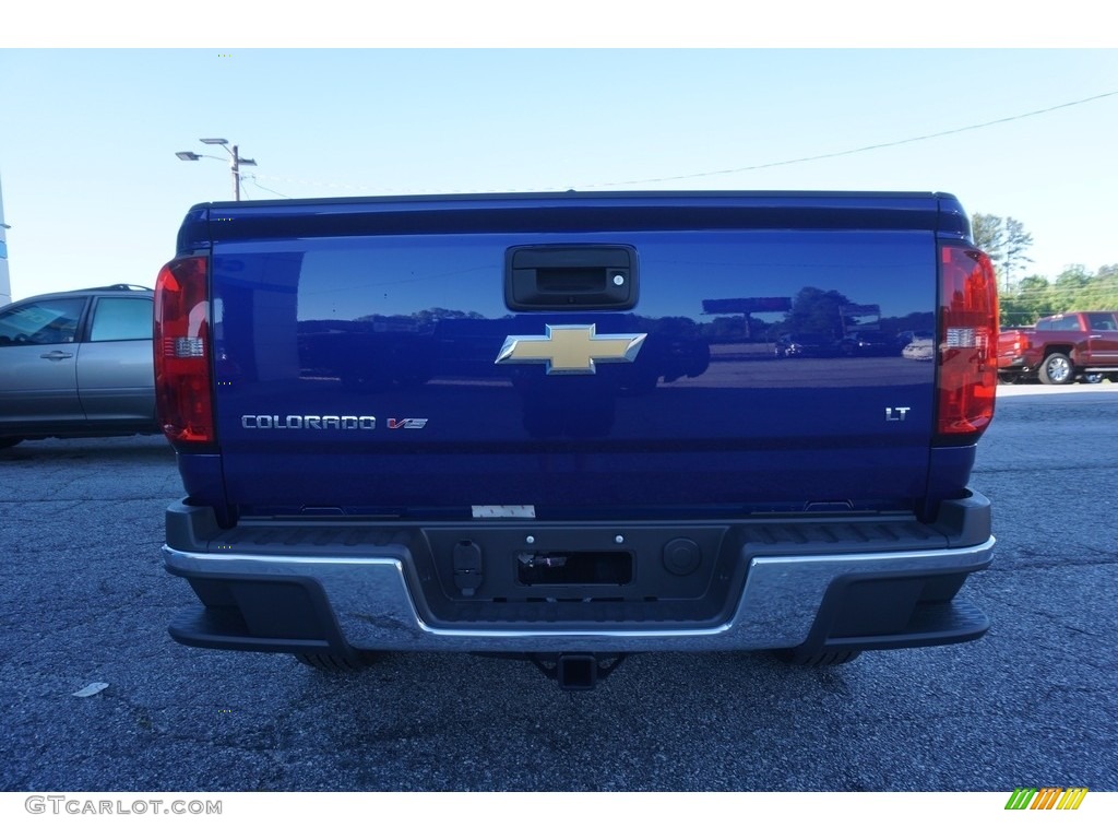 2017 Colorado LT Crew Cab - Laser Blue Metallic / Jet Black photo #6