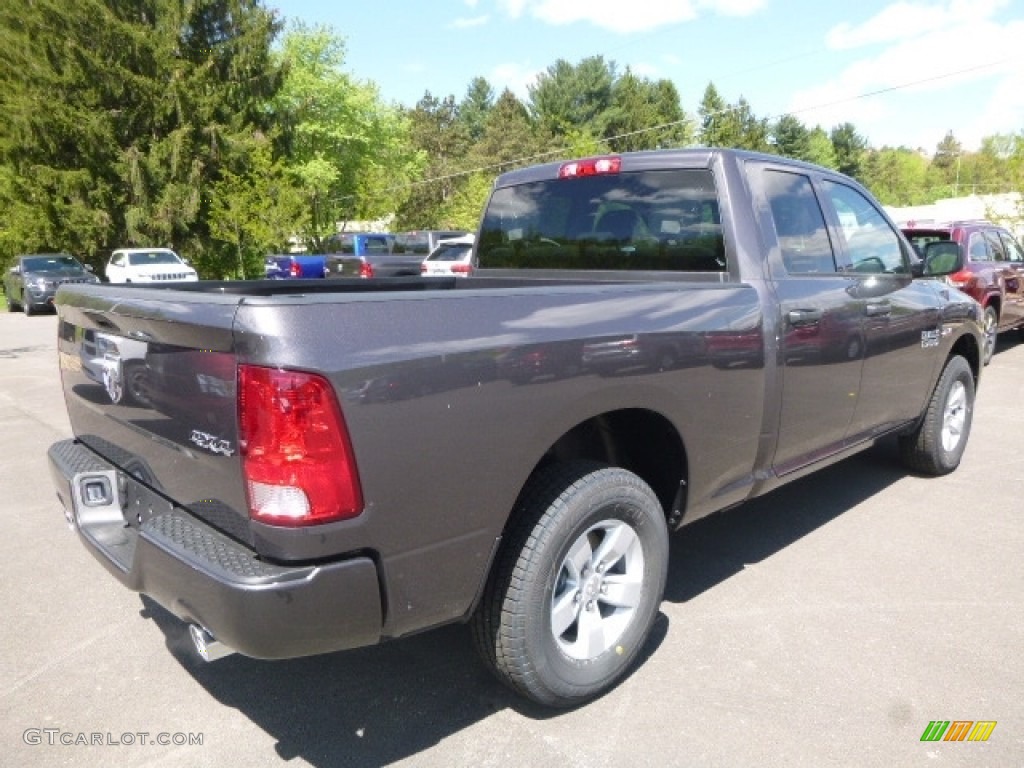 2017 1500 Express Quad Cab 4x4 - Granite Crystal Metallic / Black/Diesel Gray photo #5