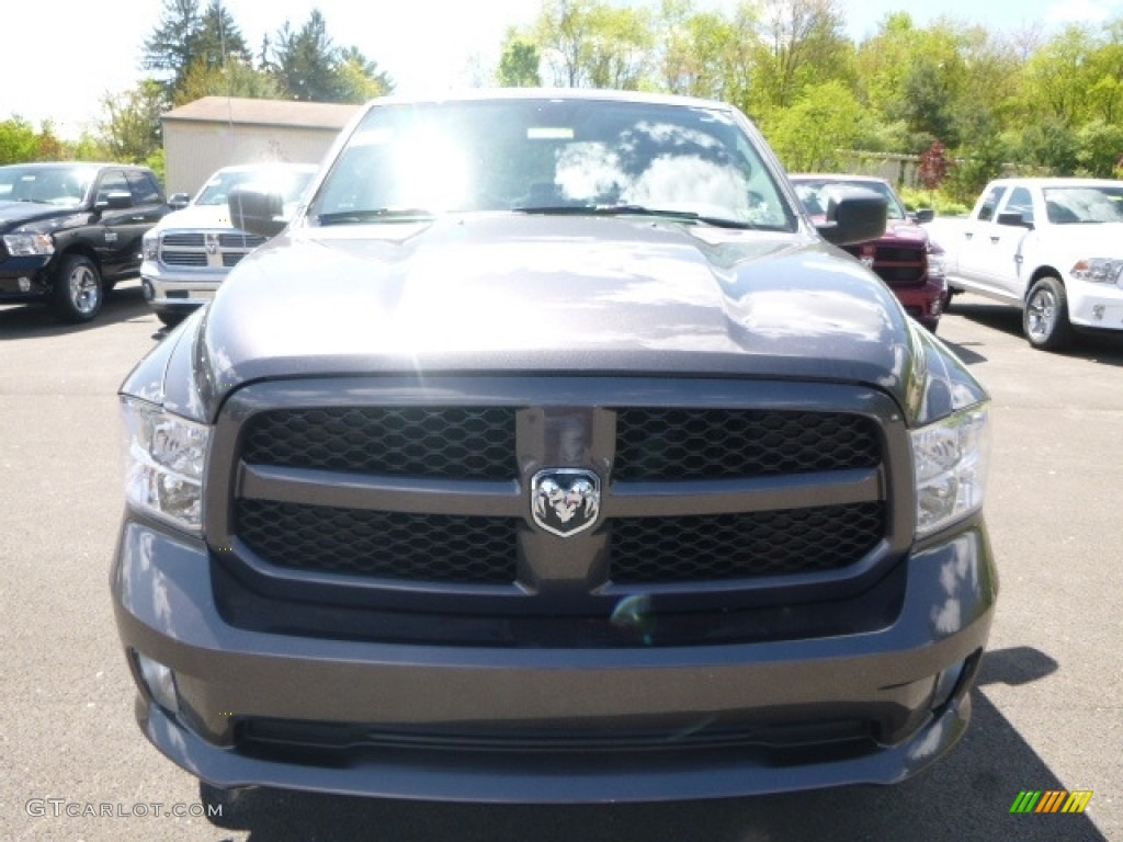 2017 1500 Express Quad Cab 4x4 - Granite Crystal Metallic / Black/Diesel Gray photo #12