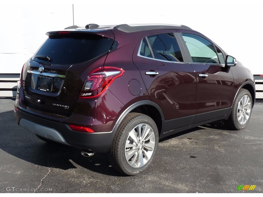 Black Cherry Metallic 2017 Buick Encore Preferred AWD Exterior Photo #120325720