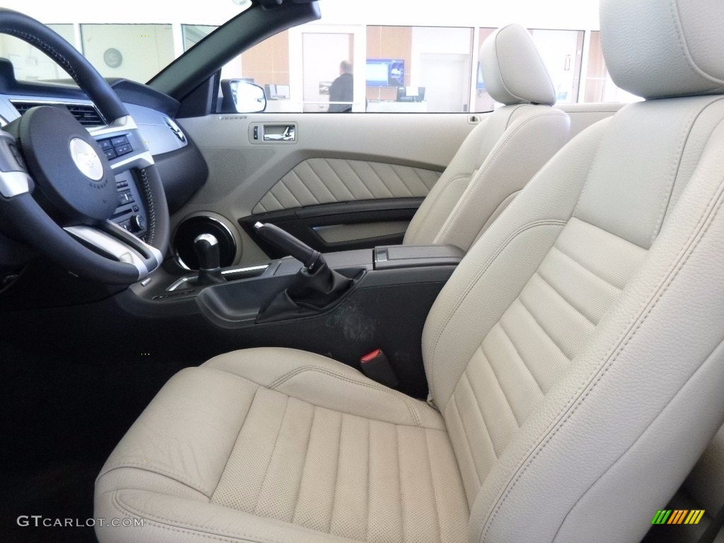 2011 Mustang V6 Premium Convertible - Performance White / Stone photo #6