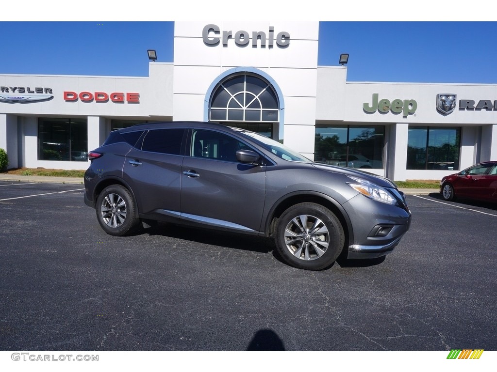 2017 Murano SV - Gun Metallic / Graphite photo #1