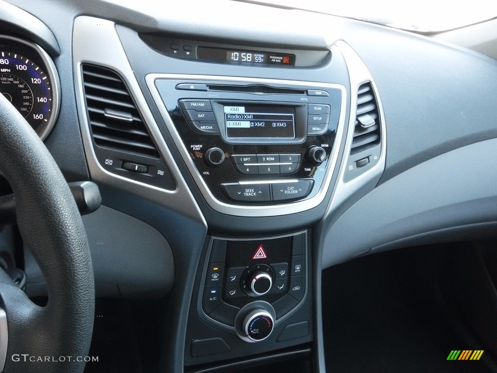 2015 Elantra SE Sedan - Geranium Red / Gray photo #13
