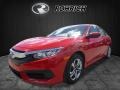 Rallye Red - Civic LX Sedan Photo No. 4