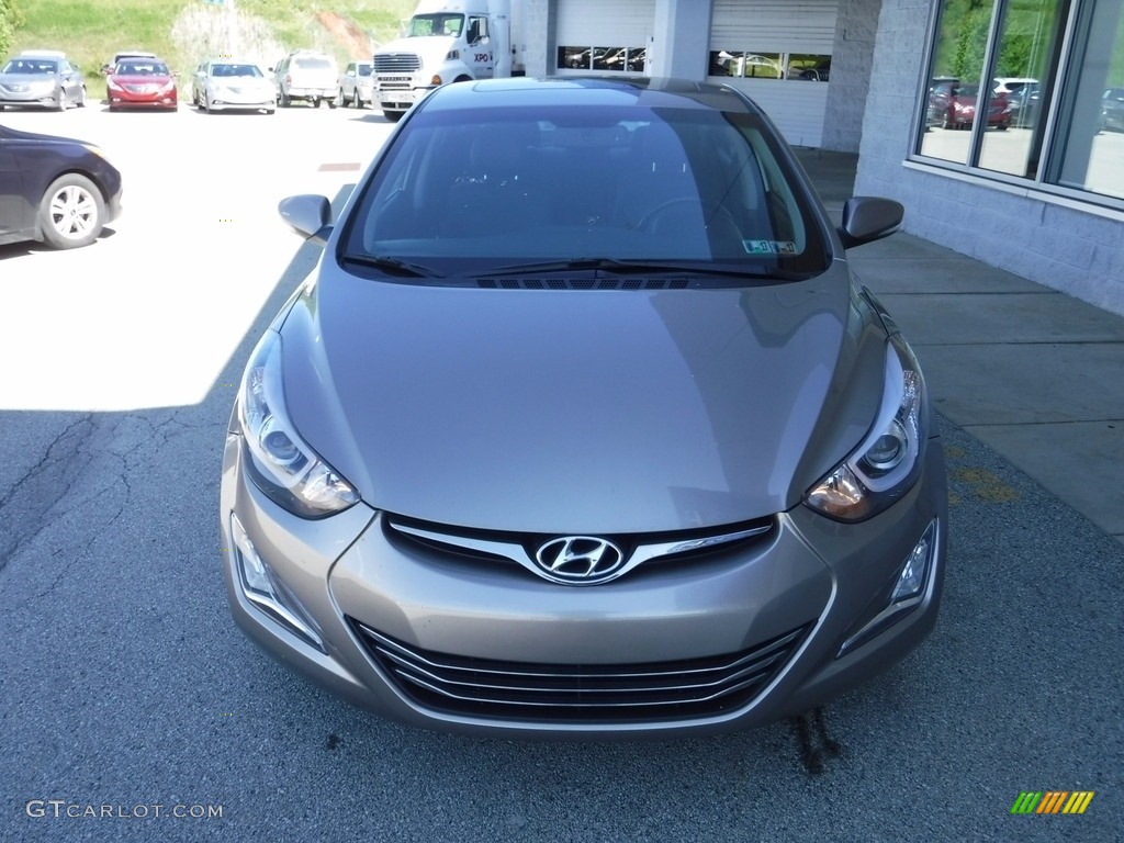 2014 Elantra Limited Sedan - Bronze / Black photo #4