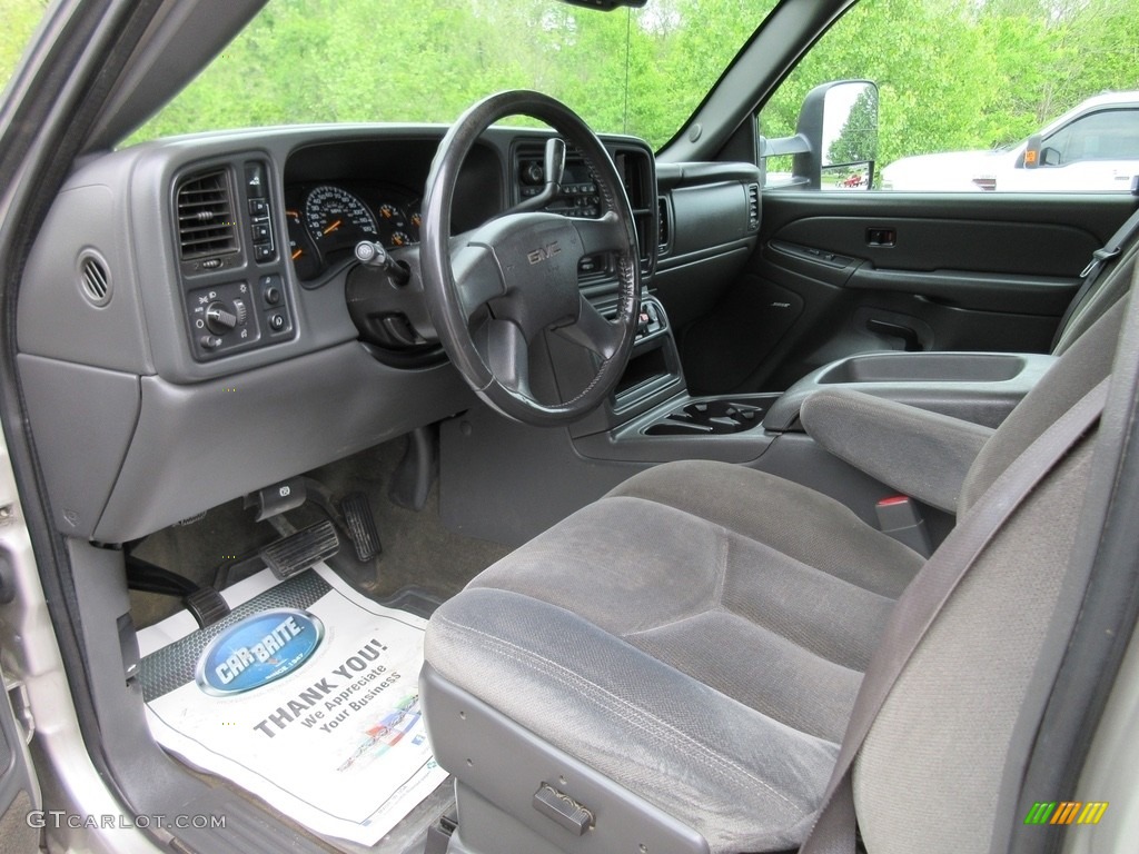 2005 GMC Sierra 2500HD SLE Crew Cab 4x4 Interior Color Photos