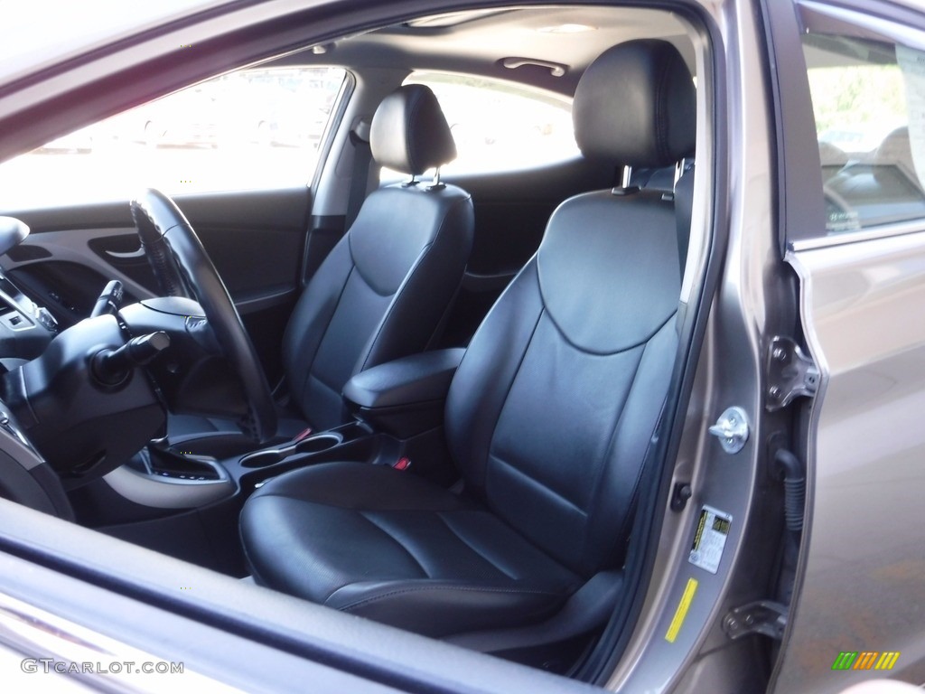 2014 Elantra Limited Sedan - Bronze / Black photo #11