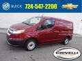 Furnace Red 2015 Chevrolet City Express LS