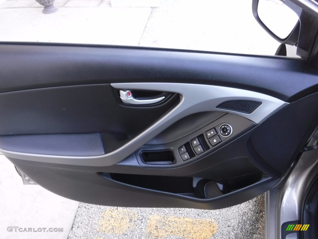 2014 Elantra Limited Sedan - Bronze / Black photo #13