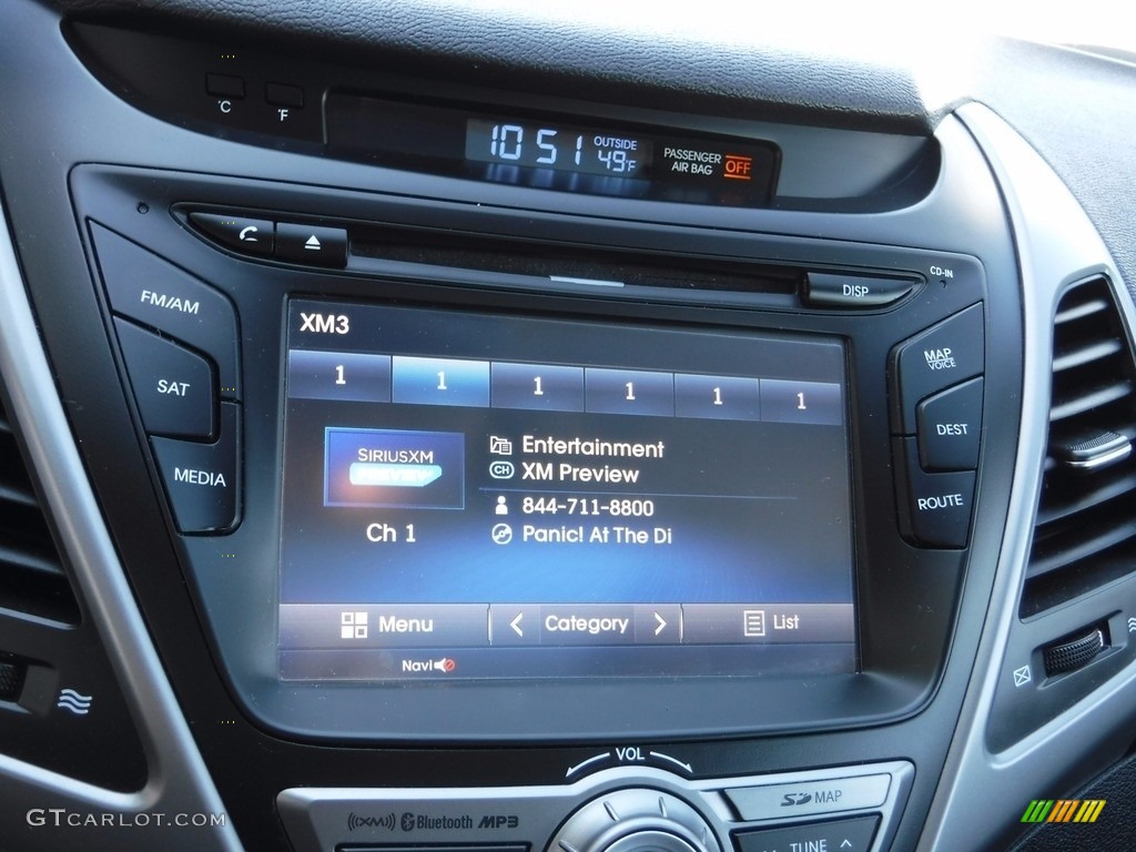 2014 Elantra Limited Sedan - Bronze / Black photo #17