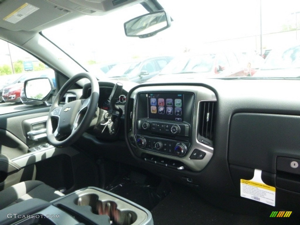 2017 Silverado 1500 LT Double Cab 4x4 - Deep Ocean Blue Metallic / Jet Black photo #11