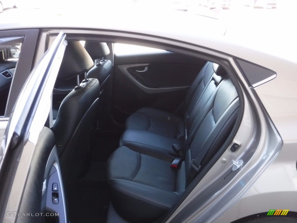 2014 Elantra Limited Sedan - Bronze / Black photo #24