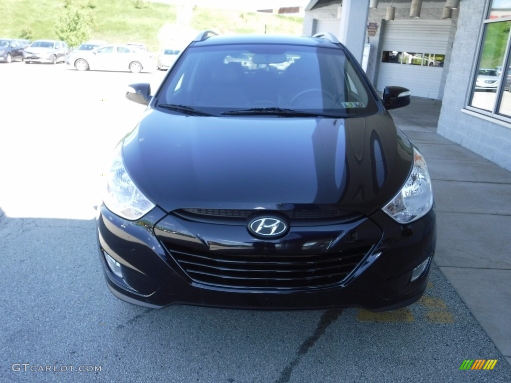 2013 Tucson GLS AWD - Ash Black / Taupe photo #5