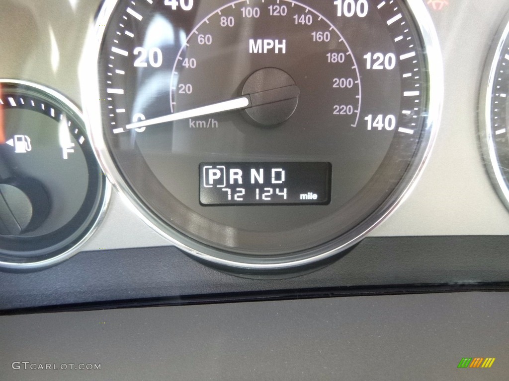 2008 Grand Cherokee Overland 4x4 - Red Rock Crystal Pearl / Dark Khaki/Light Graystone photo #20