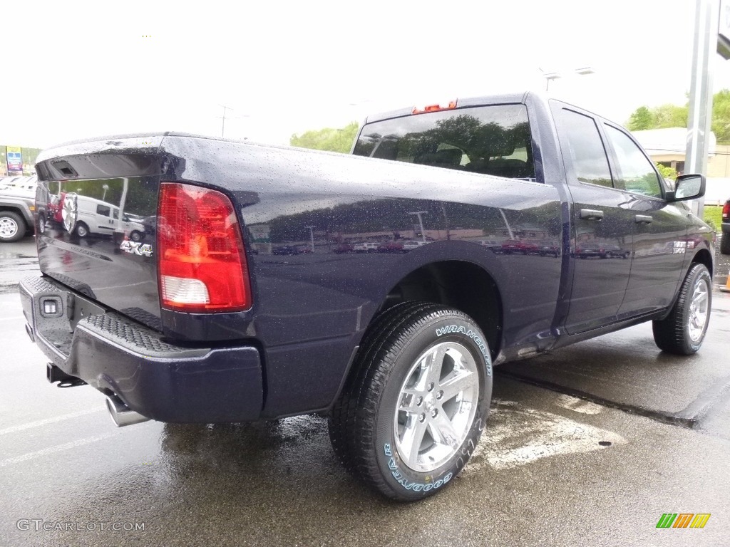 2017 1500 Express Quad Cab 4x4 - True Blue Pearl / Black/Diesel Gray photo #6