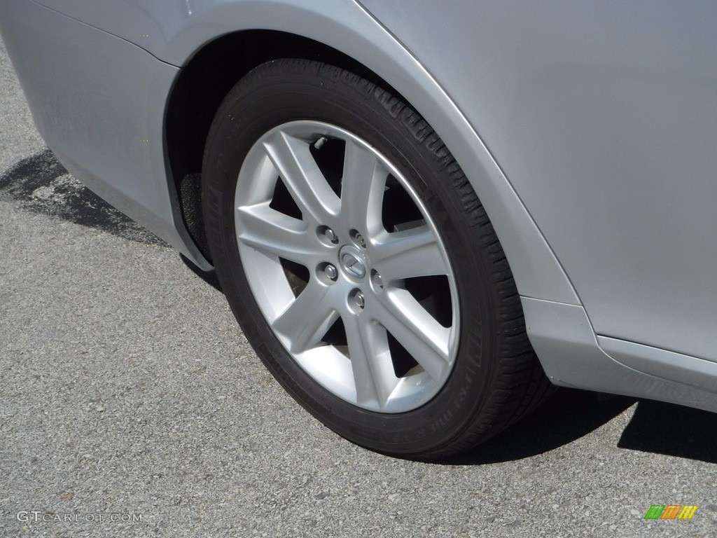 2007 ES 350 - Tungsten Silver Metallic / Light Gray photo #3