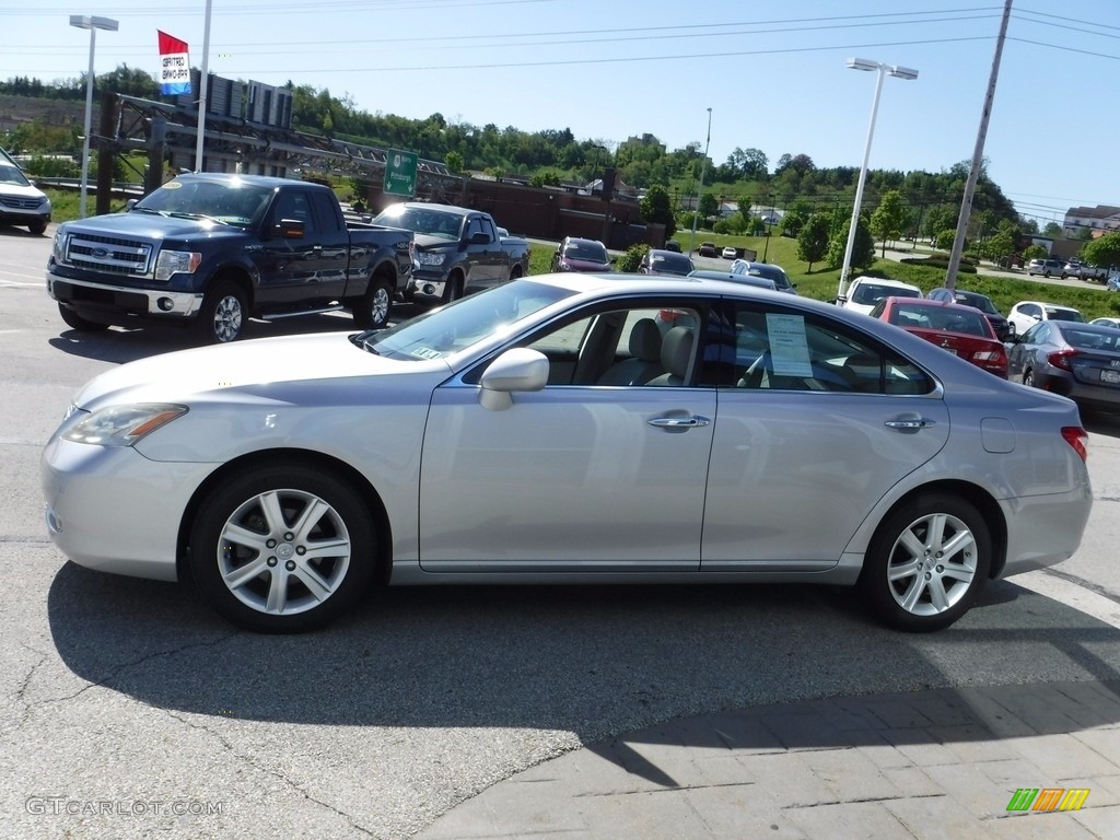 2007 ES 350 - Tungsten Silver Metallic / Light Gray photo #7