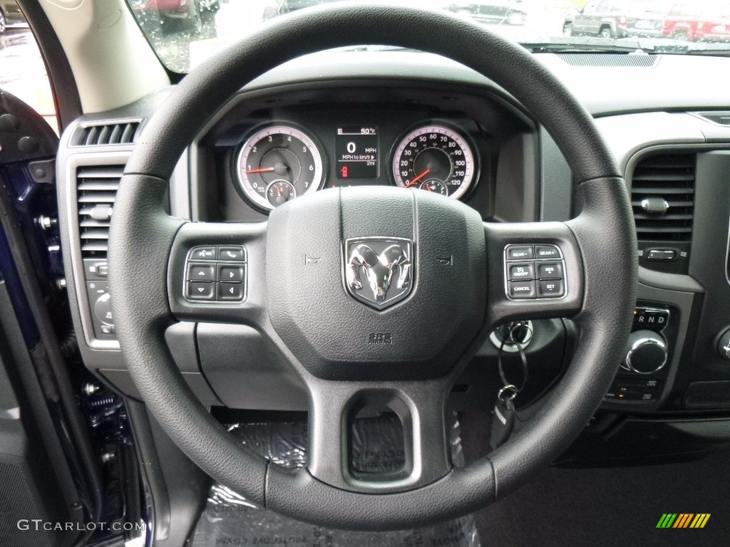 2017 1500 Express Quad Cab 4x4 - True Blue Pearl / Black/Diesel Gray photo #17