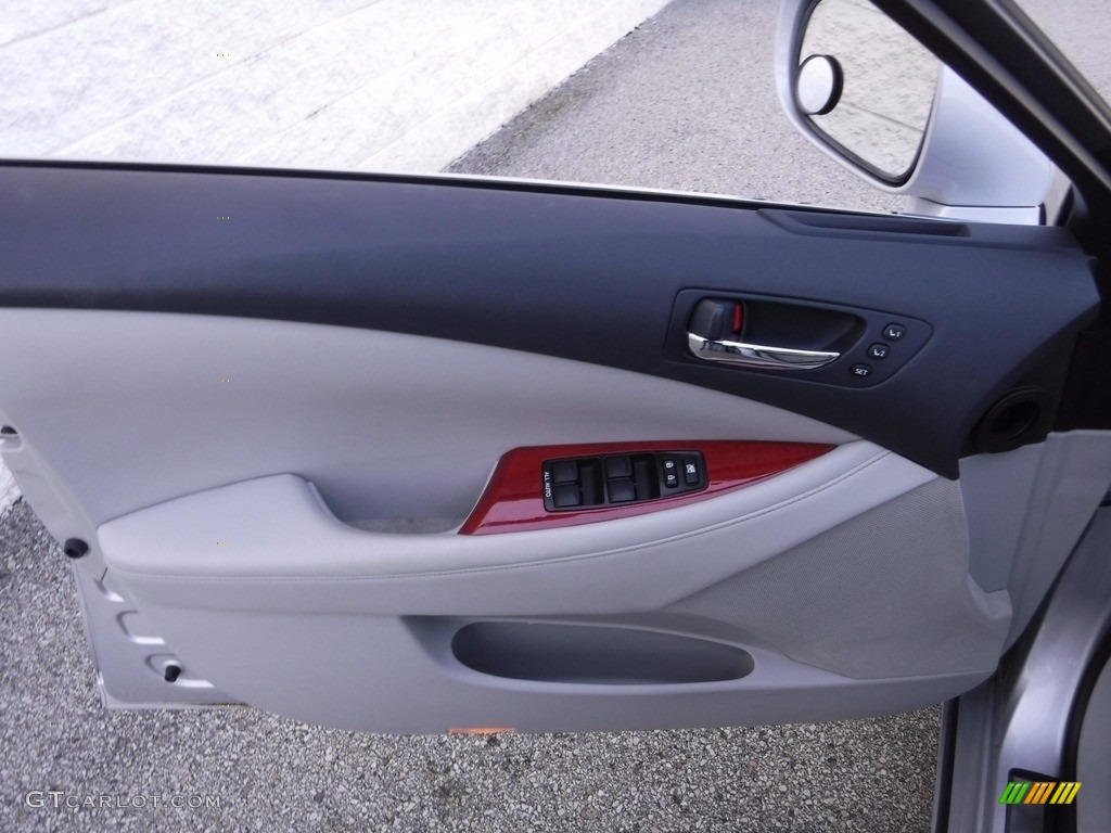 2007 ES 350 - Tungsten Silver Metallic / Light Gray photo #12