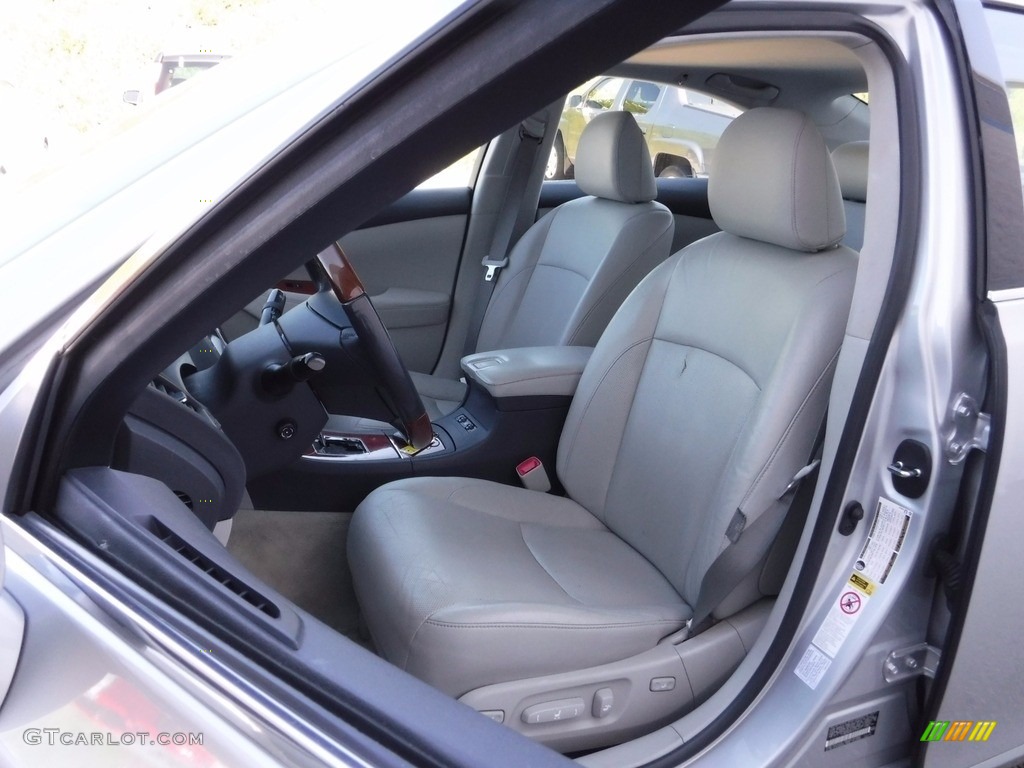 2007 ES 350 - Tungsten Silver Metallic / Light Gray photo #16