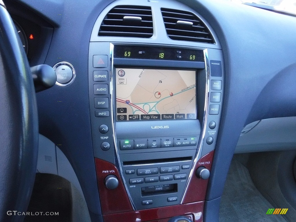 2007 ES 350 - Tungsten Silver Metallic / Light Gray photo #19