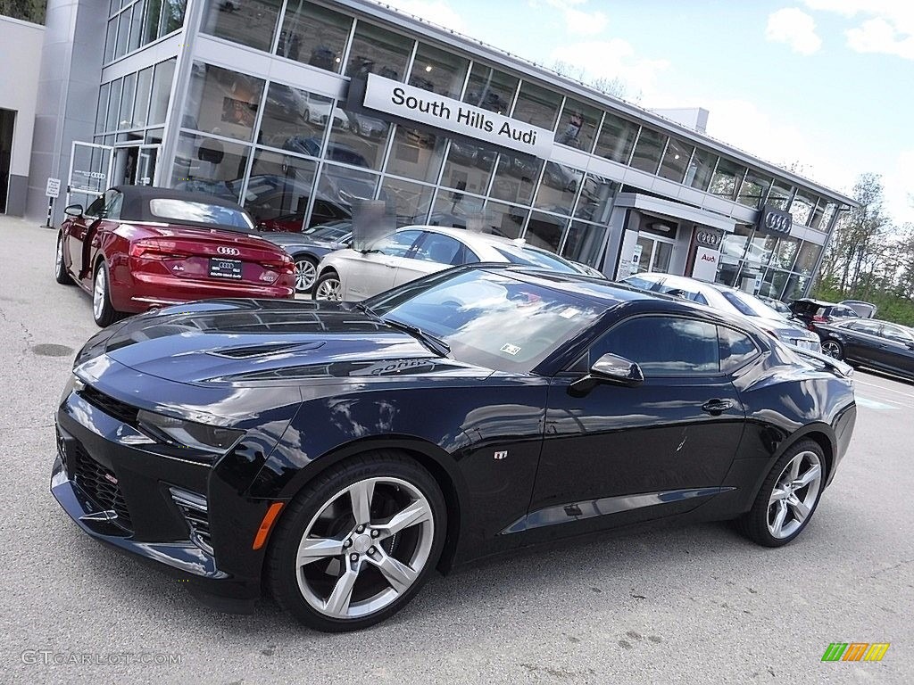 2017 Camaro SS Coupe - Black / Jet Black photo #1