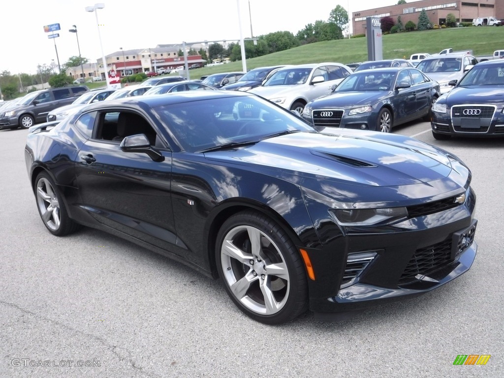 Black 2017 Chevrolet Camaro SS Coupe Exterior Photo #120336586