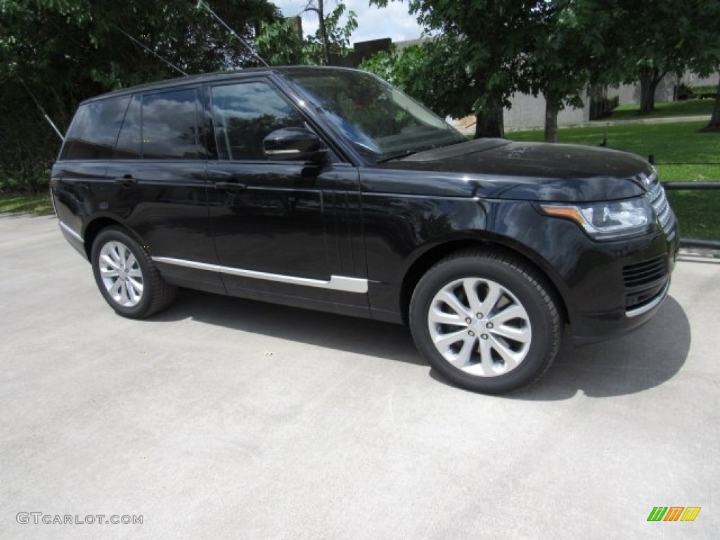 2017 Range Rover HSE - Santorini Black Metallic / Ebony/Ebony photo #1