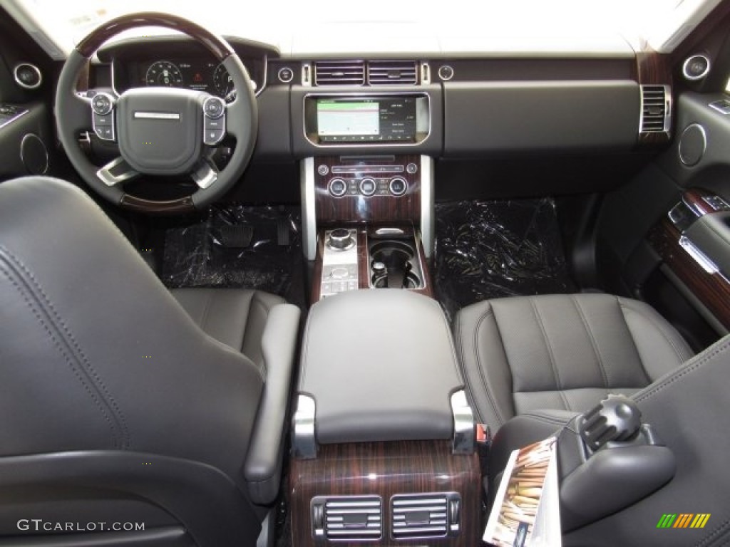 2017 Range Rover HSE - Santorini Black Metallic / Ebony/Ebony photo #3