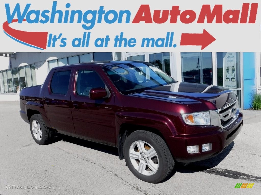 Dark Cherry Pearl Honda Ridgeline