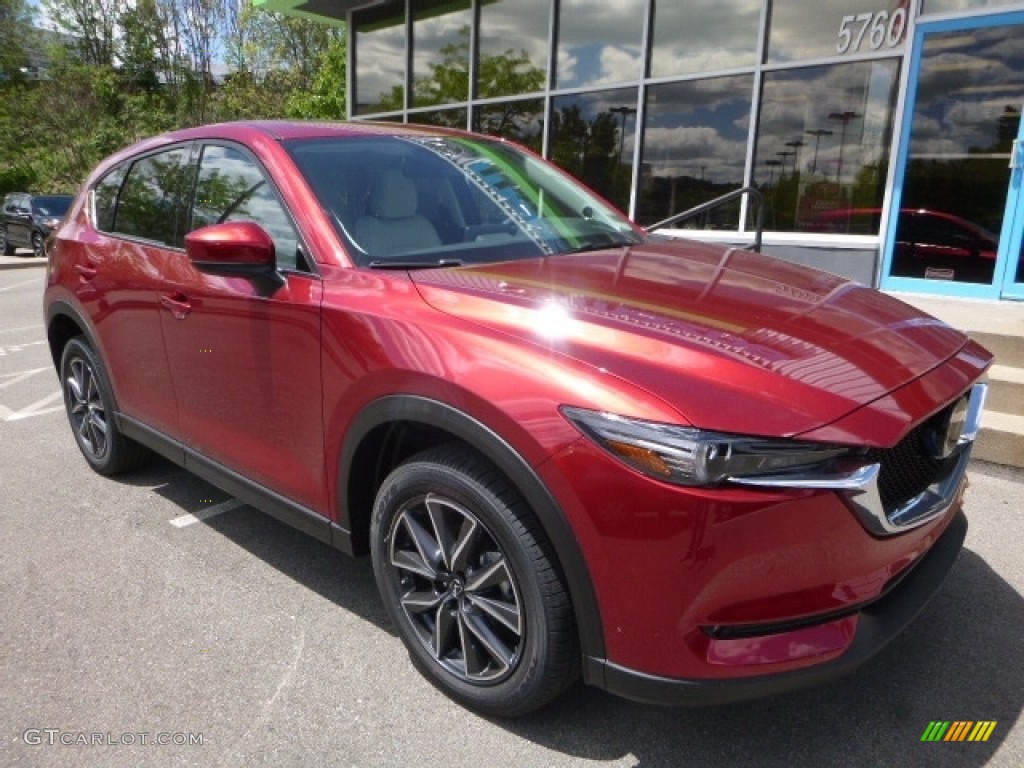 Soul Red Metallic 2017 Mazda CX-5 Grand Touring AWD Exterior Photo #120341497