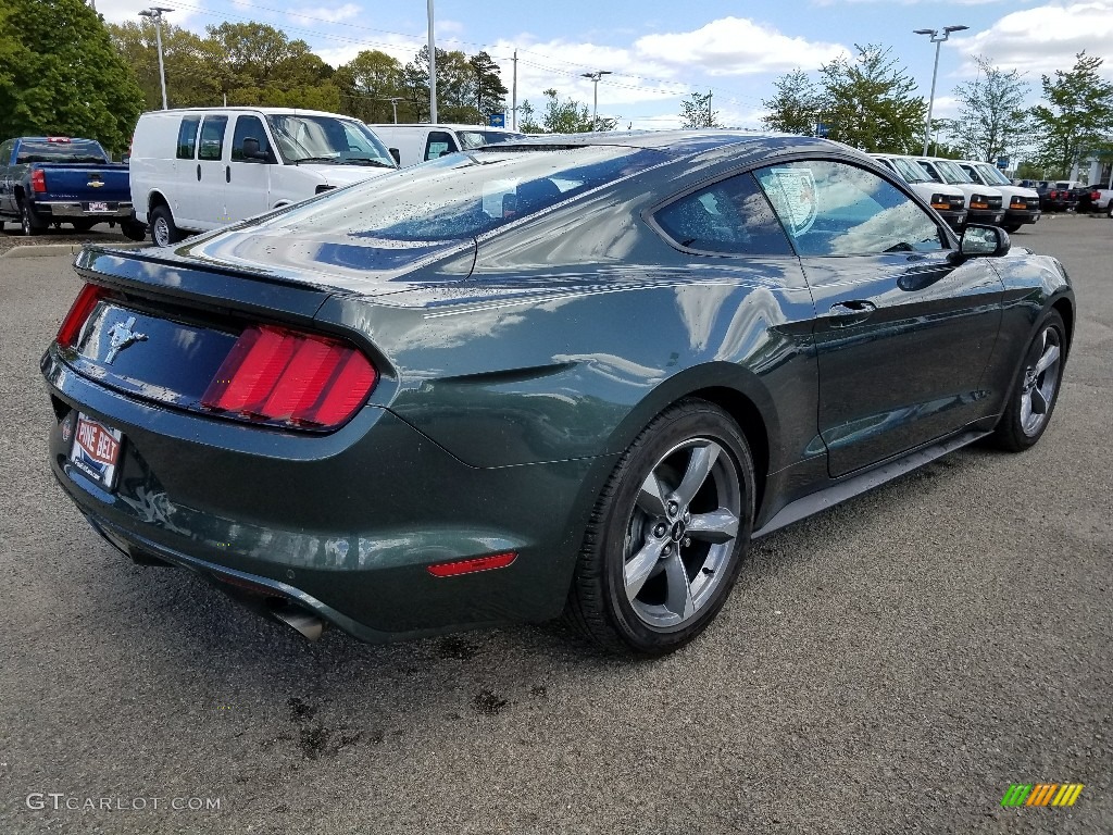 2015 Mustang V6 Coupe - Guard Metallic / Ebony photo #7