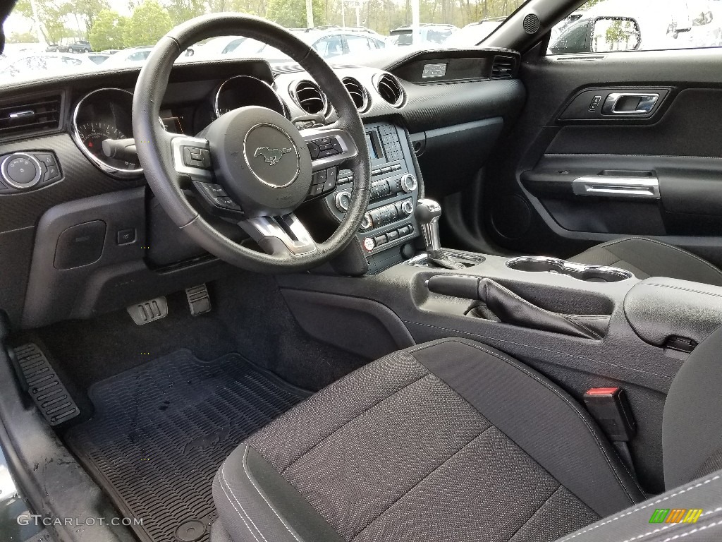 2015 Mustang V6 Coupe - Guard Metallic / Ebony photo #12