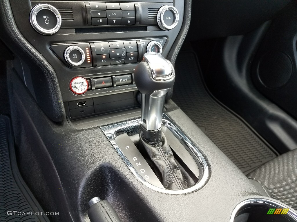 2015 Mustang V6 Coupe - Guard Metallic / Ebony photo #15