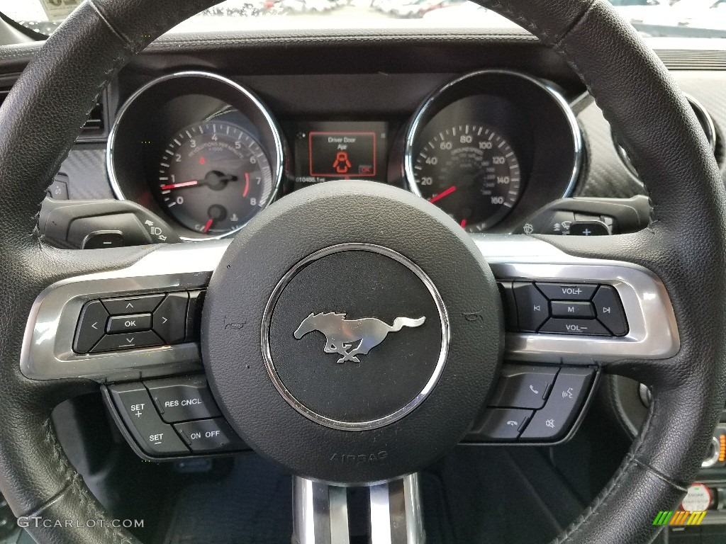 2015 Mustang V6 Coupe - Guard Metallic / Ebony photo #17