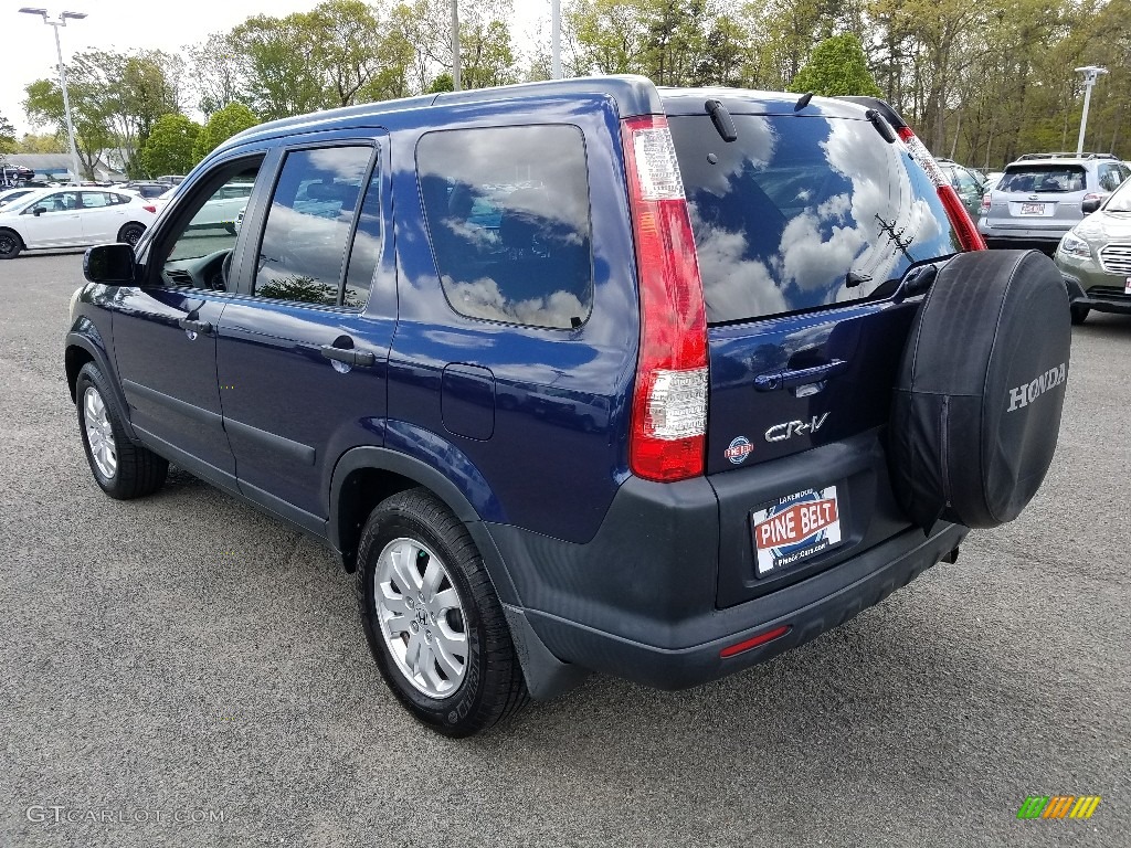 2005 CR-V EX 4WD - Eternal Blue Pearl / Black photo #10