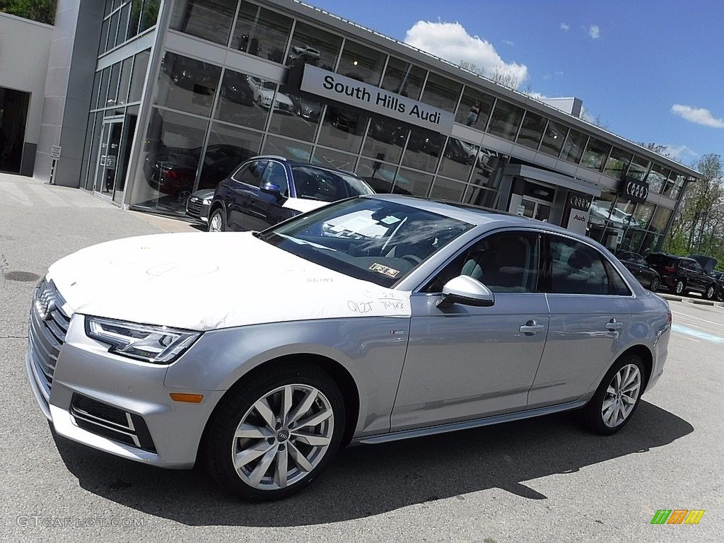 2017 A4 2.0T Premium Plus quattro - Florett Silver Metallic / Rock Gray photo #1