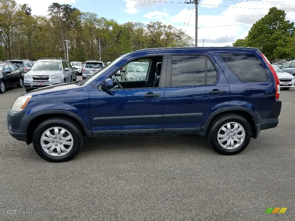 2005 CR-V EX 4WD - Eternal Blue Pearl / Black photo #11