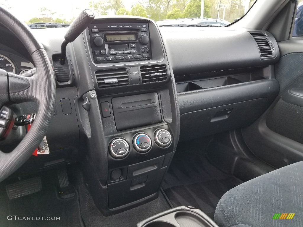 2005 CR-V EX 4WD - Eternal Blue Pearl / Black photo #16