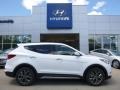 2017 Pearl White Hyundai Santa Fe Sport 2.0T Ulitimate AWD  photo #1