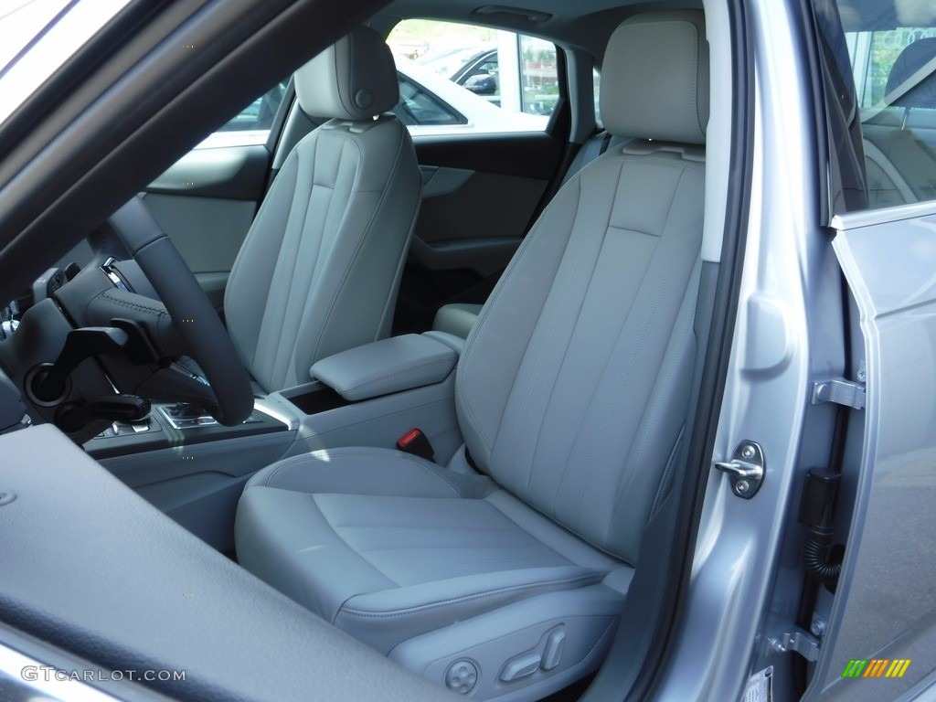 Rock Gray Interior 2017 Audi A4 2.0T Premium Plus quattro Photo #120343183