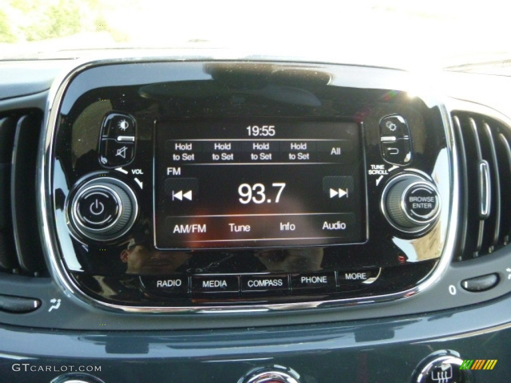 2017 Fiat 500c Abarth Controls Photo #120343222