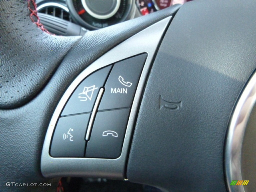 2017 Fiat 500c Abarth Controls Photo #120343261