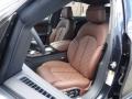 2017 Audi A8 Nougat Brown Interior Front Seat Photo