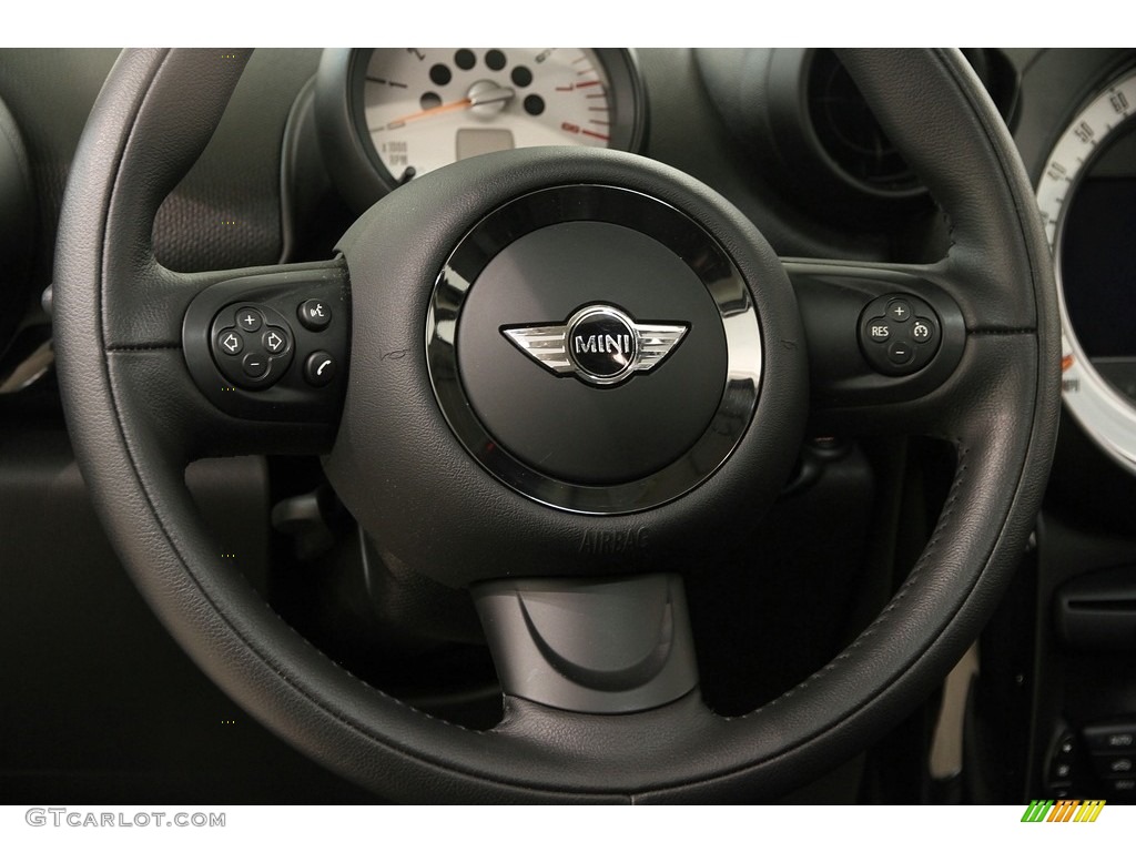 2014 Cooper Countryman - Light Coffee / Carbon Black photo #7