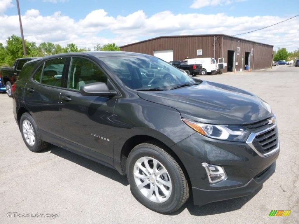 Nightfall Gray Metallic 2018 Chevrolet Equinox LS AWD Exterior Photo #120344539