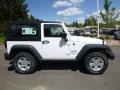 2017 Bright White Jeep Wrangler Sport 4x4  photo #6