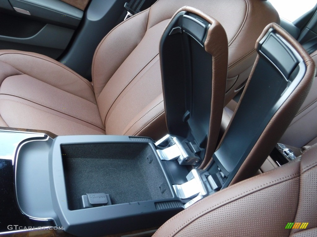 2017 A8 L 3.0T quattro - Glacier White Metallic / Nougat Brown photo #27