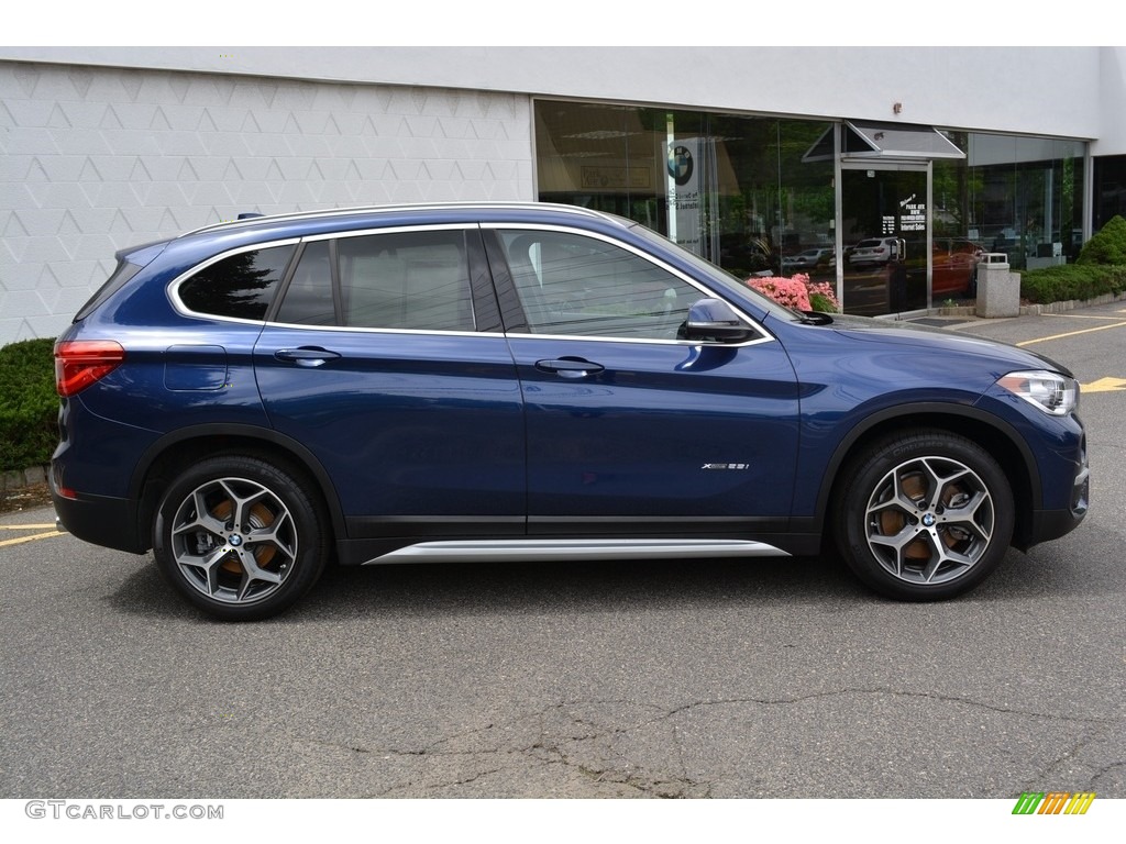 Mediterranean Blue Metallic 2017 BMW X1 xDrive28i Exterior Photo #120345295